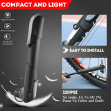 Mini Portable Bike Pump with Pressure Gauge for AV/FV Valves