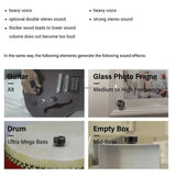 Mini Bone Conduction Bluetooth Speaker – Portable Wireless Stereo with FM & DIY Surface Sound Effects