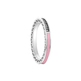 Classic Zircon Wedding Band – Unisex Silver Ring for Engagement, Parties & Special Occasions