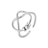 Trendy Geometric Spinner Ring for Women – Fashion Statement Cocktail Jewelry