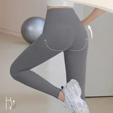 High-Waisted Yoga Leggings for Women – Slim Fit Workout Running Pants