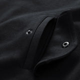 Men's Drop Shoulder Hooded Sweatshirt – Casual Autumn & Winter Pullover