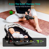 Professional Deep Tissue Massage Gun - 12mm Amplitude Percussion Massager for Muscle Pain Relief