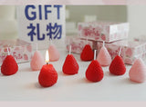 Strawberry Scented Soy Wax Candles – Aromatherapy & Home Décor Gift
