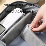 Bolsa de almacenamiento impermeable, transpirable, resistente al desgaste, bolsa digital antirrobo portátil
