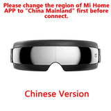 Smart Eye Massager with Heat Therapy - 7-Zone Air Pressure Massage & App Control