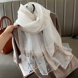 Women's Fashion Scarf and Shawl – Lightweight Polyester Wrap for All Seasons