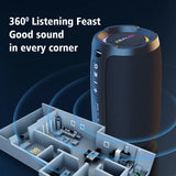 ZEALOT S49 Bluetooth Speaker - 20W IPX7 Waterproof Portable Speaker with Bass Boost & Dual Pairing
