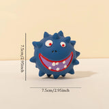 Durable Latex Squeaky Dog Ball Toy – Bite-Resistant Rubber Chew Toy