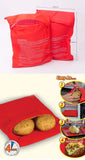 Bolsa reutilizable para cocinar patatas en microondas: patatas al horno perfectas en 4 minutos