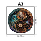 Wooden Animal Jigsaw Puzzle – Creative Brain Game for Teens & Adults