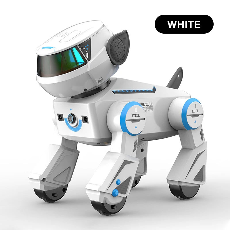 Smart Programmable Robot Dog with Voice Control – Interactive STEM Toy for Kids