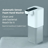 Automatic Soap Dispenser with Infrared Sensor – Rechargeable Hands-Free Foam Dispenser