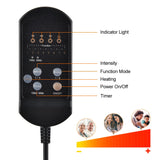 Heated Vibrating Massage Cushion – Full-Body Back, Neck, and Waist Therapy Pad for Car, Home, and Office