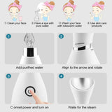 MIKO NICE Facial Steamer – Nano Mist Technology for Deep Hydration, Pore Cleansing & Skin Rejuvenation