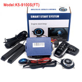 Universal Car Remote Start & Keyless Entry System with Engine Lock, Mobile App Control, and Anti-Theft Features