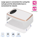 High-Power 180W LED Nail Lamp with 90 Beads – Fast Gel Nail Dryer for Salon & Home Use