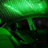 USB-Powered LED Star Projector – Adjustable Galaxy Night Light for Car & Room Decor