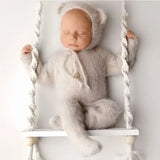 Newborn Wooden Swing Chair for Baby Photography Props