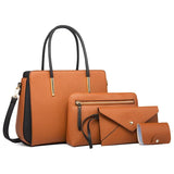 Elegant PU Leather Composite Handbag for Women – Stylish & Structured Fashion Tote