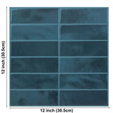 Pegatinas de azulejos de pared 3D despegables y adhesivas: protector contra salpicaduras DIY para cocina y baño