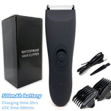 Professional Rechargeable Hair Clipper & Beard Trimmer - All-in-One Body Grooming Kit for Men