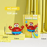 Disney Stitch & Sanrio Building Blocks Set - Cute Character Model Kit for Kids