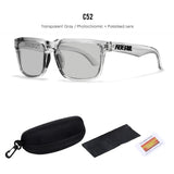 KDEAM Polarized Sunglasses – Trendy UV400 Square Frame Eyewear for Men & Women