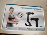 Split Strap Fascia Gun - 12 Speed Adjustable Deep Tissue Massage Gun for Muscle Relief