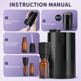 Waterless Portable Aroma Diffuser – Rechargeable, Compact & Hassle-Free Scent Solution