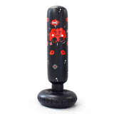 Kids Free Standing Punching Bag - Inflatable Tumbler Boxing Bag for Stress Relief