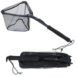 Red de pesca plegable telescópica: red de aterrizaje duradera para una captura fácil