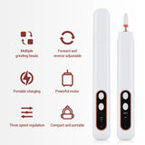 Cordless Electric Manicure Pedicure Kit - Nail File Drill for Home Use