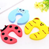 Baby Safety Door Stoppers - Anti-Pinch Finger Protectors for Furniture & Cabinets