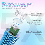 Mini Rechargeable UV LED Nail Lamp for Quick Gel Drying – Portable Nail Dryer for Manicure at Home or On-the-Go