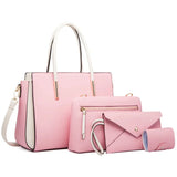 Elegant PU Leather Composite Handbag for Women – Stylish & Structured Fashion Tote