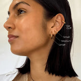 Minimalist Stainless Steel Hoop Earrings – Hypoallergenic Unisex Style