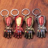 Marvel Avengers Iron Man Infinity Gauntlet Keychain – Official Collectible Keyring