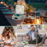 Mini Retro White Noise Bluetooth Speaker – Portable Vintage Sleep Aid with RGB Lights & Nature Sounds