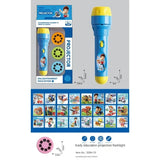 PAW Patrol Flashlight Projector Toy - Interactive Torch Lamp for Kids