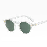 Retro Round Cat Eye Sunglasses – Vintage Style with UV400 Protection for Men & Women