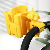 Portavasos universal 2 en 1 para cochecito con soporte para teléfono: perfecto para cochecitos, sillas de ruedas y bicicletas