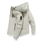 Men's Airbus Aviation Hooded Jacket – Lightweight Windbreaker with Sun Protection