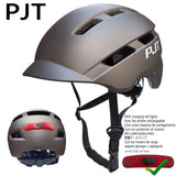USB Rechargeable Bike Helmet with LED Tail Light - Lightweight MTB/Road Cycling Helmet