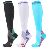 High-Performance Knee-High Compression Socks – Ultimate Support for Sports & Daily Wear