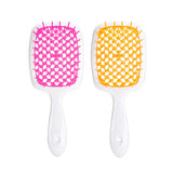 Professional Wide-Tooth Comb Set - Air Cushion Scalp Massager for Wet & Dry Hair (2-Pack)