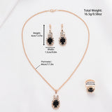 5-Piece Luxury Watch Set for Women - Rhinestone Quartz Watch & Jewelry Gift Set