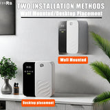Smart Wall-Mount Essential Oil Diffuser – 500ml Bluetooth-Controlled Aromatherapy Machine for Large Spaces