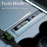3-in-1 USB Hub Docking Station for Tesla Model 3/Y with Wireless Charging
