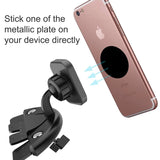 Soporte universal para teléfono con ranura para CD: soporte seguro y manos libres para teléfono en el automóvil